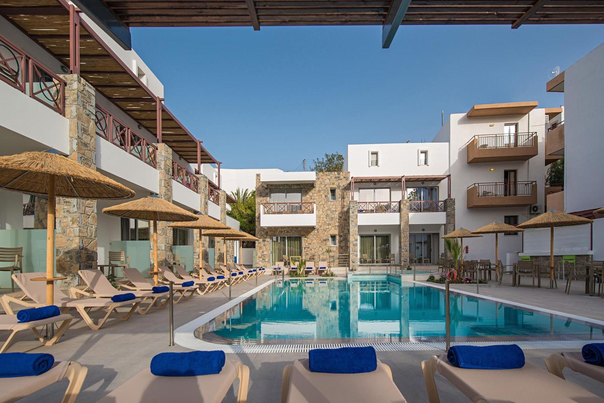 South Coast Hotel Makrýgialos Buitenkant foto