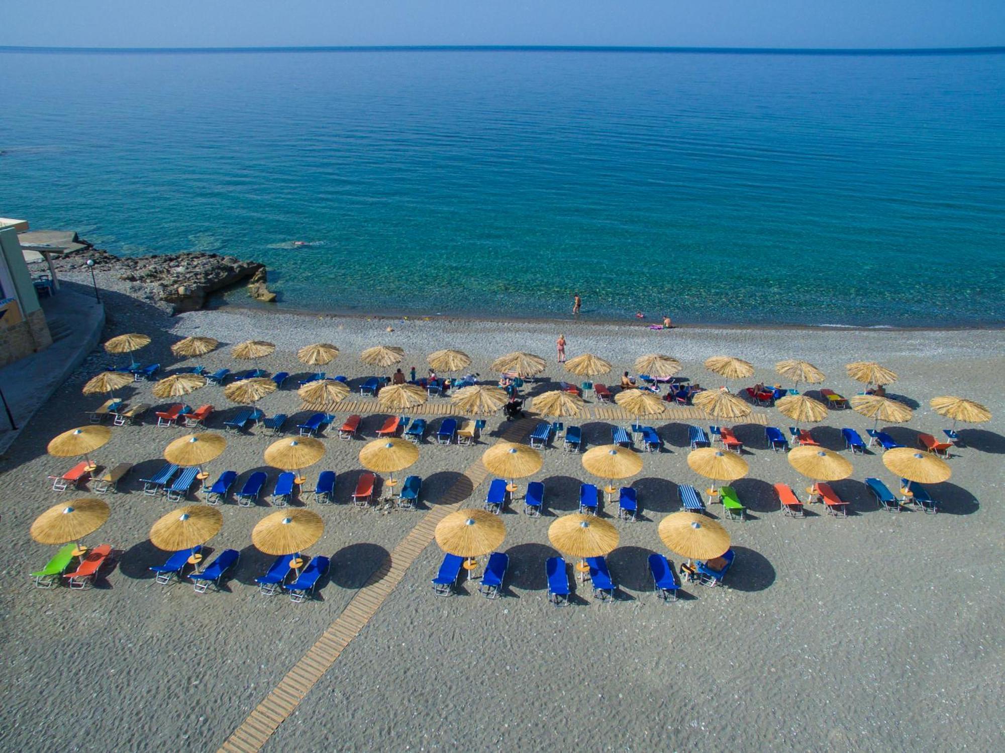 South Coast Hotel Makrýgialos Buitenkant foto